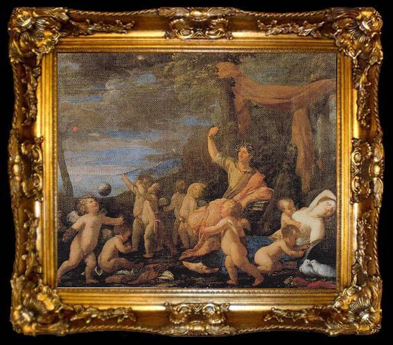 framed  Nicolas Poussin Le Triomphe dOvide dit aussi Le triomphe dun poete, ta009-2
